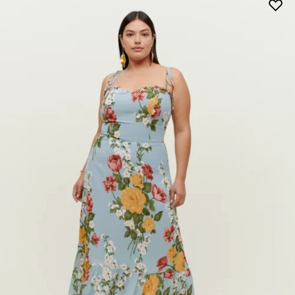 Like new, Reformation Enya Dress size 14.